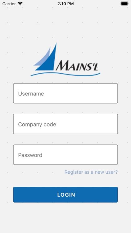 mainsl evv log in.